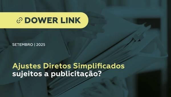 Ajustes Diretos  Simplificados sujeitos  a publicitação?