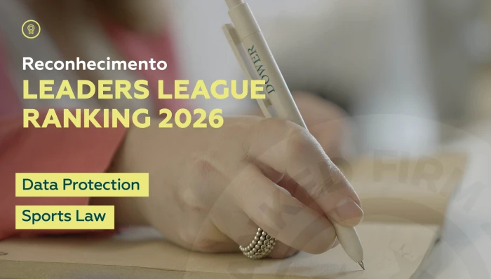Reconhecimento Best Law Firm 2026 | Data Protection e Sports Law